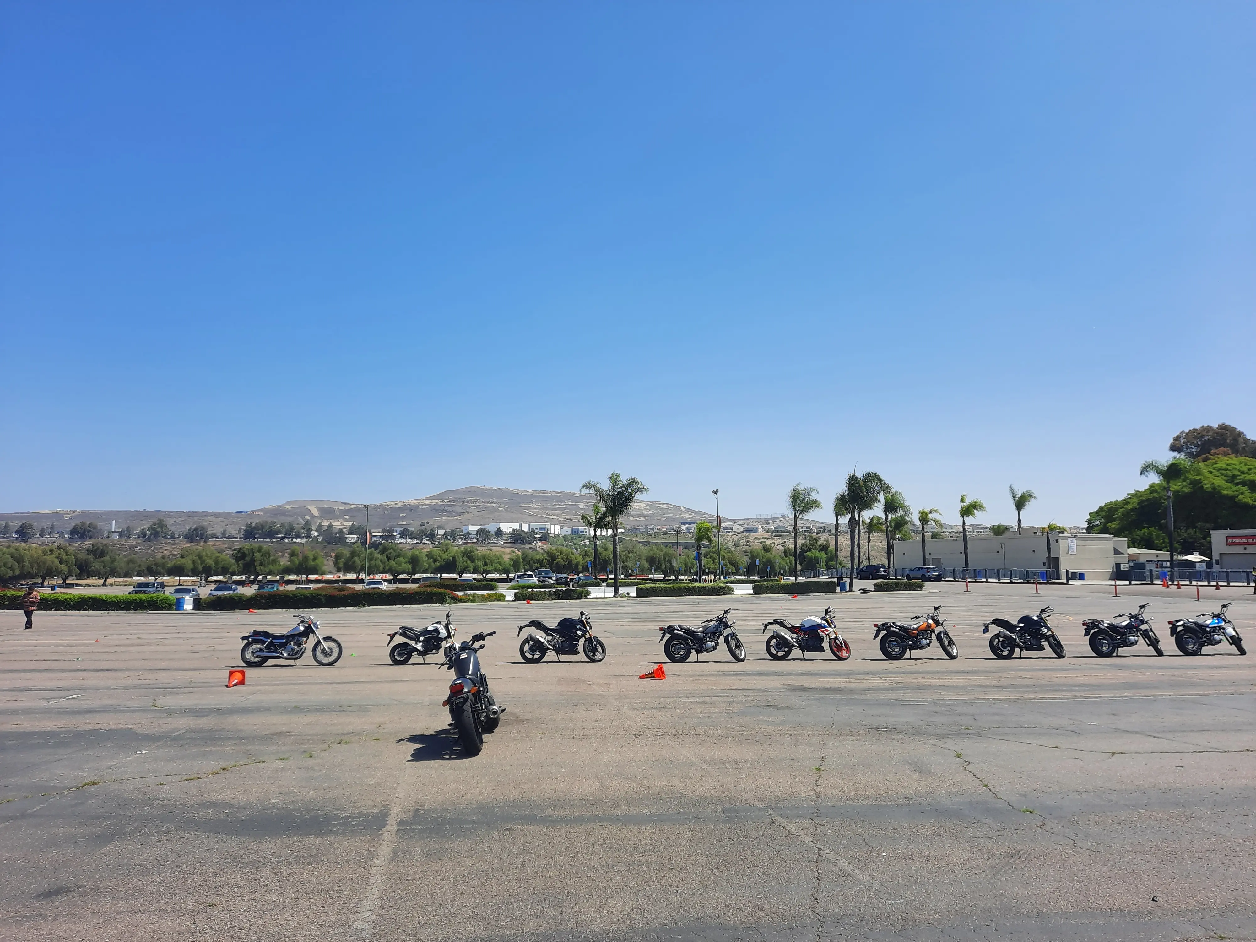 Photo from MSF range during break.